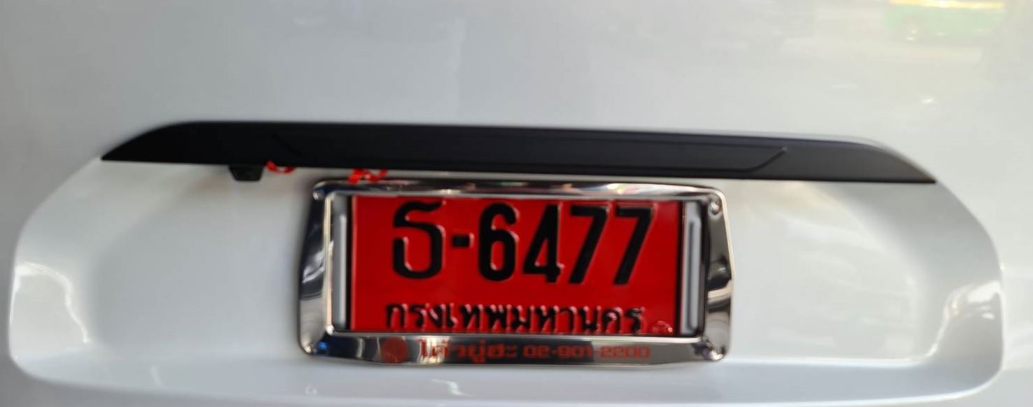 Mu-x 2021 คิ้วท้ายดำด้าน
