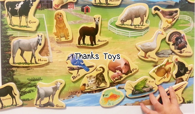 แผ่นภาพแม่เหล็กฟาร์มสัตว์ (Animal Farm Magnet)