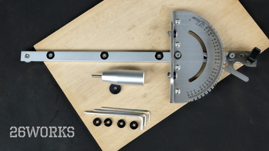 Miter Gauge มือจับอลูมิเนียม