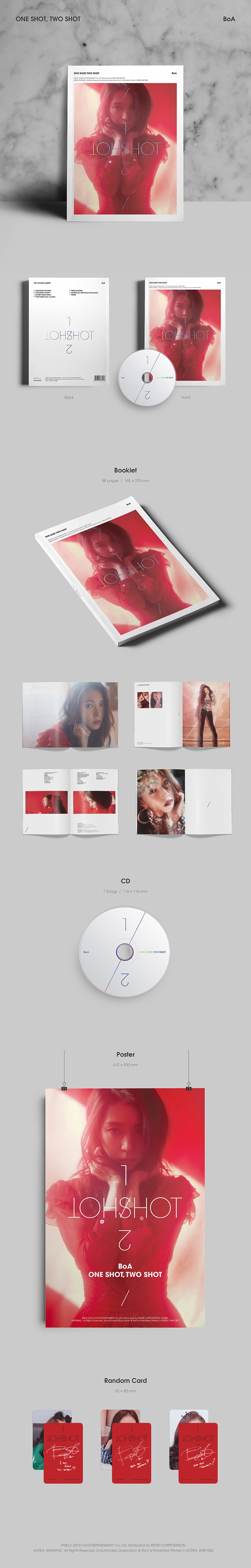[Pre] BoA : 1st Mini Album - ONE SHOT, TWO SHOT
