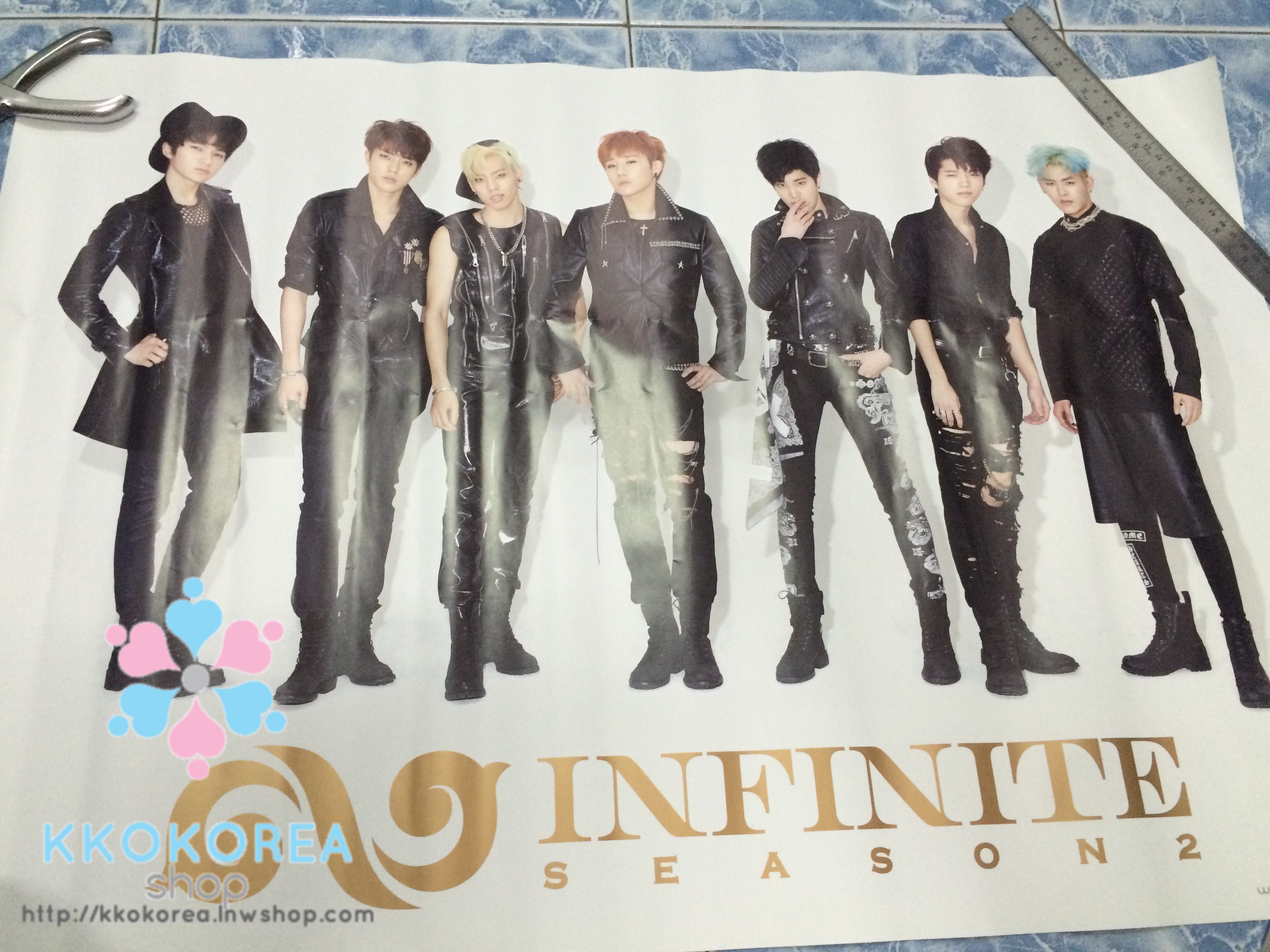 [Poster พร้อมส่ง 1 ใบ] Infinite : 2nd Album - Season 2