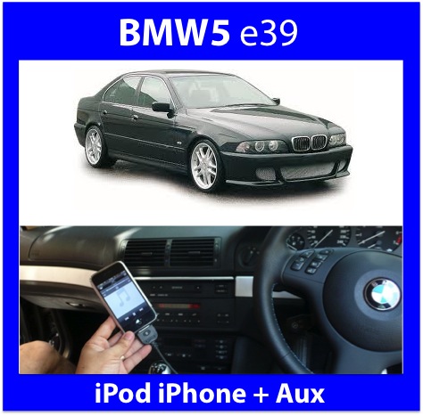 Series5 e39 iPod iPhone iPad Aux interface