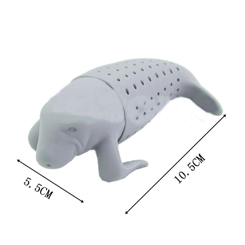 Pre-Order ที่กรองชา ซิลิโคน tea infuser Mana Tea ลายแมวน้ำ