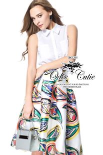 พร้อมส่ง เสื้อเชิ๊ตแขนกุด ชายเสื้อด้านหน้ายาวสามารถผูกโบว์