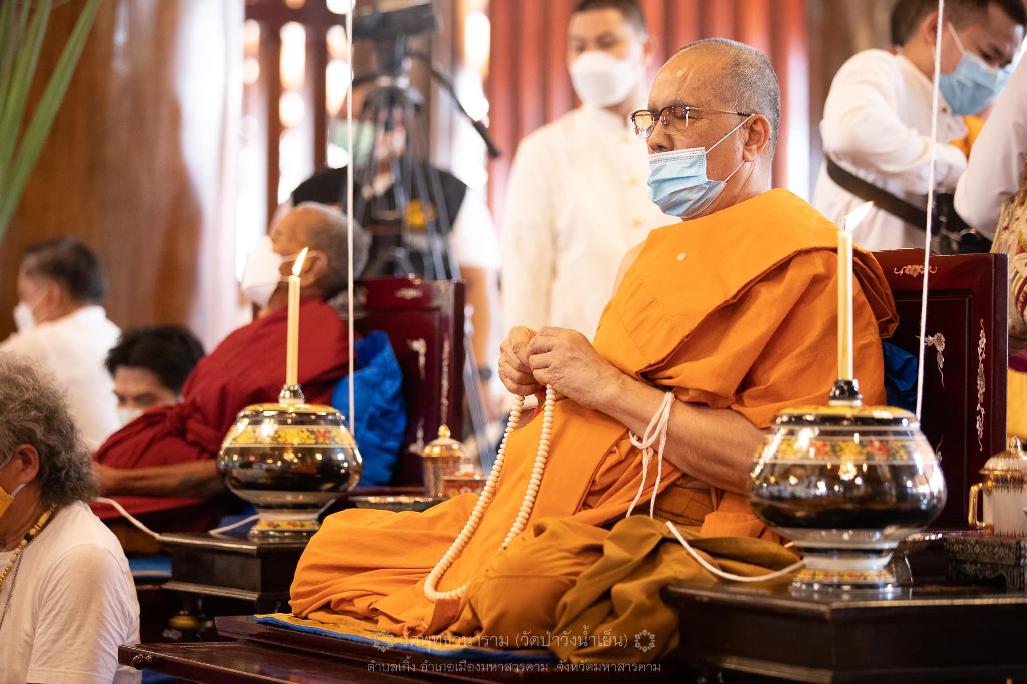 ชนะจนรวยพันล้าน ยกคู่เนื้ออัลปาก้าลงยาลายธงชาติ หลวงพ่อสุริยันต์ วัดป่าวังน้ำเย็น