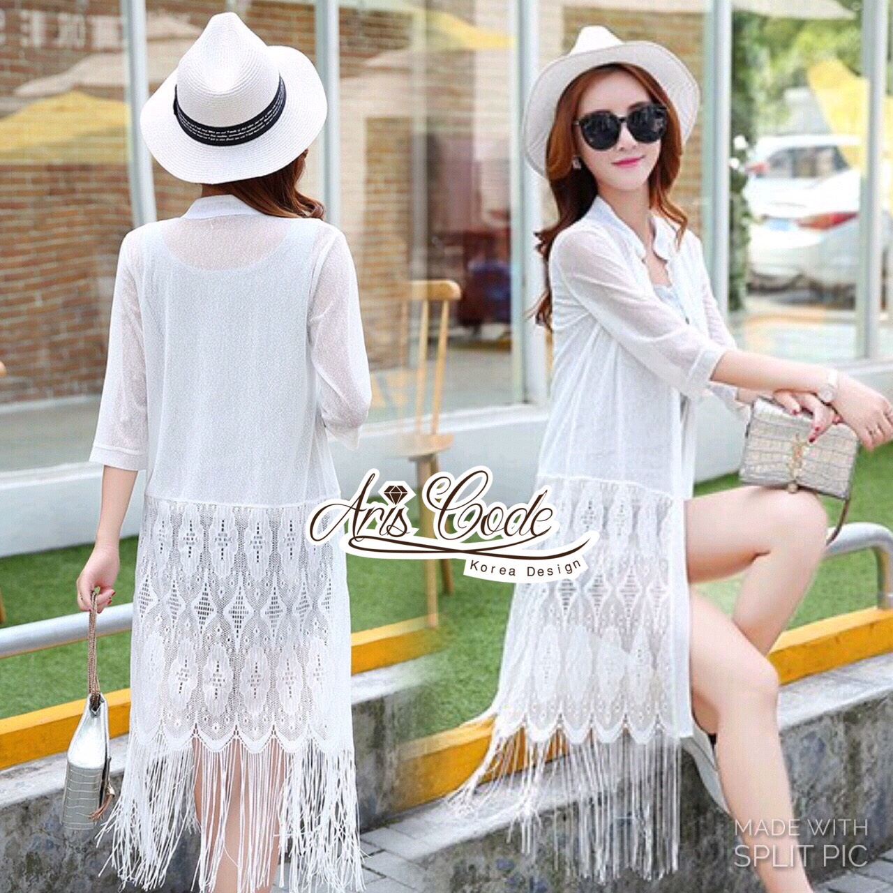พร้อมส่ง เสื้อสเวตเตอร์ถักคอสูง
