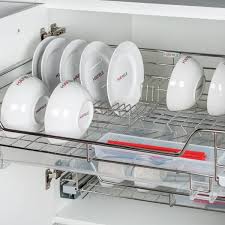 HAFELE รุ่น ชุดตะแกรงคว่ำจานบานเปิด/PULL-OUT DISH BASKET