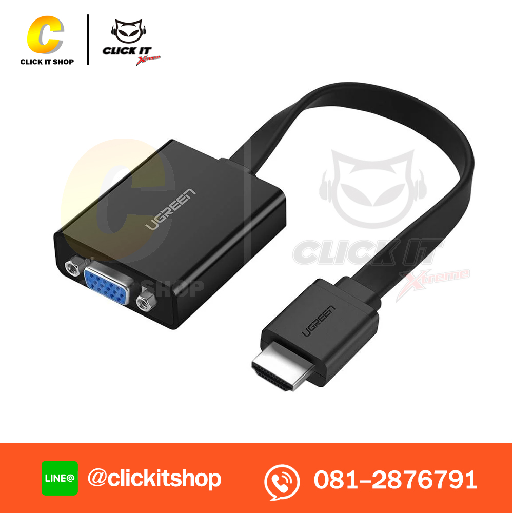 Converter HDMI TO VGA AUDIO UGREEN (40248)