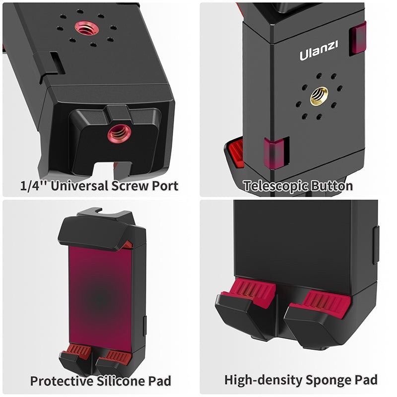 Ulanzi ST-29 Tripod Mount Clip ที่จับมือถือและTablet สำหรับติดตั้งเข้ากับขาตั้งกล้อง