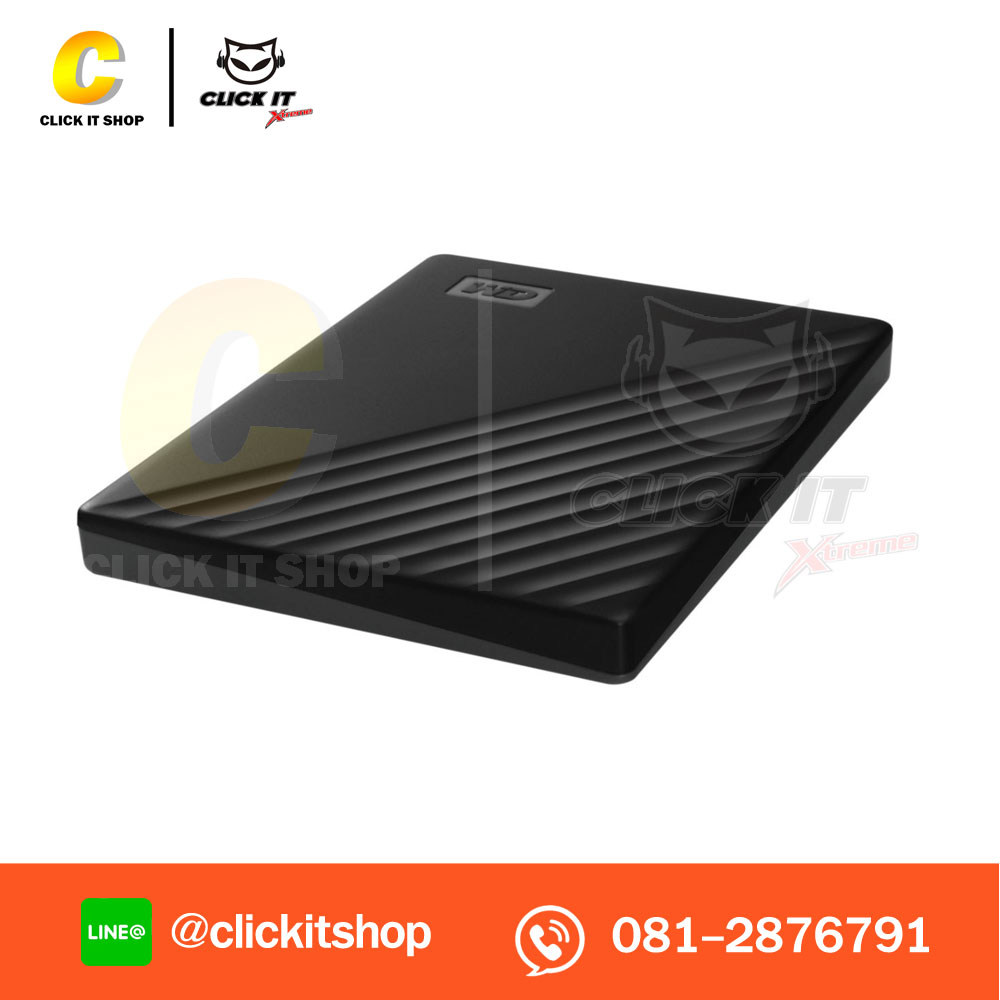 2 TB EXT HDD 2.5'' WD MY PASSPORT (BLACK, WDBYVG0020BBK)