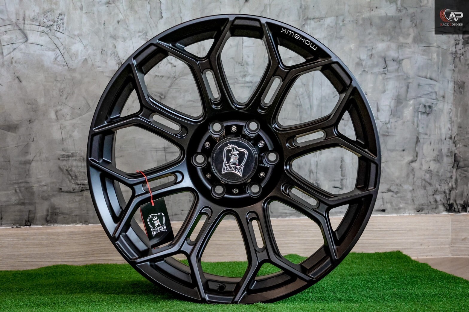 Mohawk ขอบ20x9.5 6รู139 ET18 สีดำด้าน