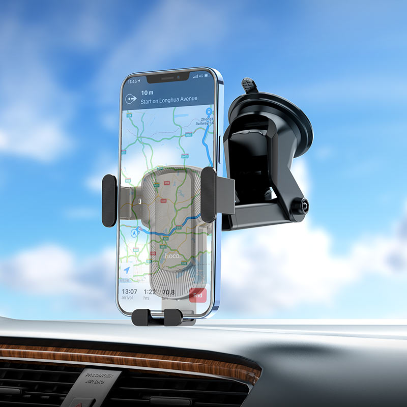 ขาตั้งมือถือติดกระจกหรือคอนโซล Hoco Car holder “CA104” telescopic