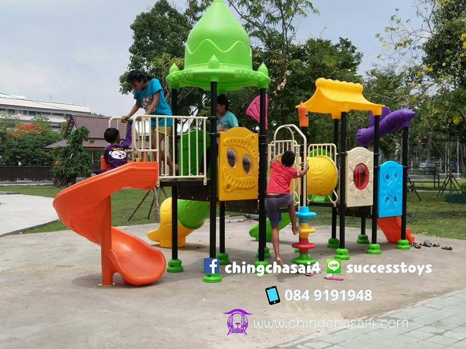 เครื่องเล่นสนาม ชุดมินิอวกาศ เสา 3 นิ้ว