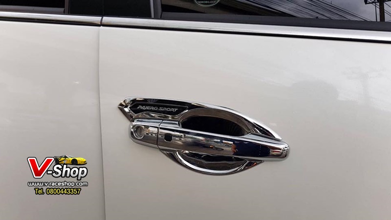 2053 เบ้ากันรอย งาน FITT New Pajero sport