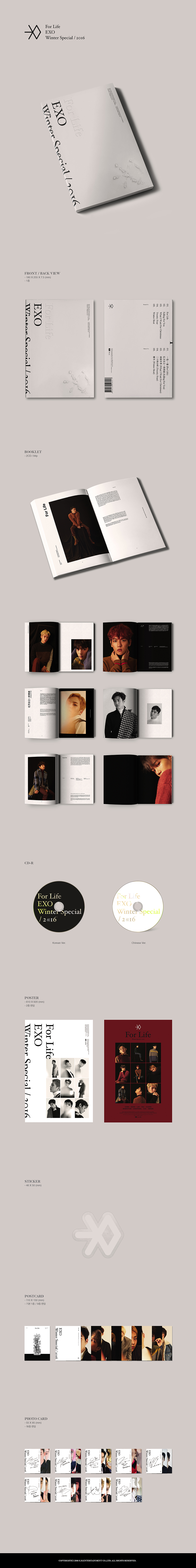 [Pre] EXO : Winter Special Album - For Life