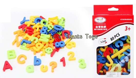 ตัวอักษรแม่เหล็ก Latters & Numbers