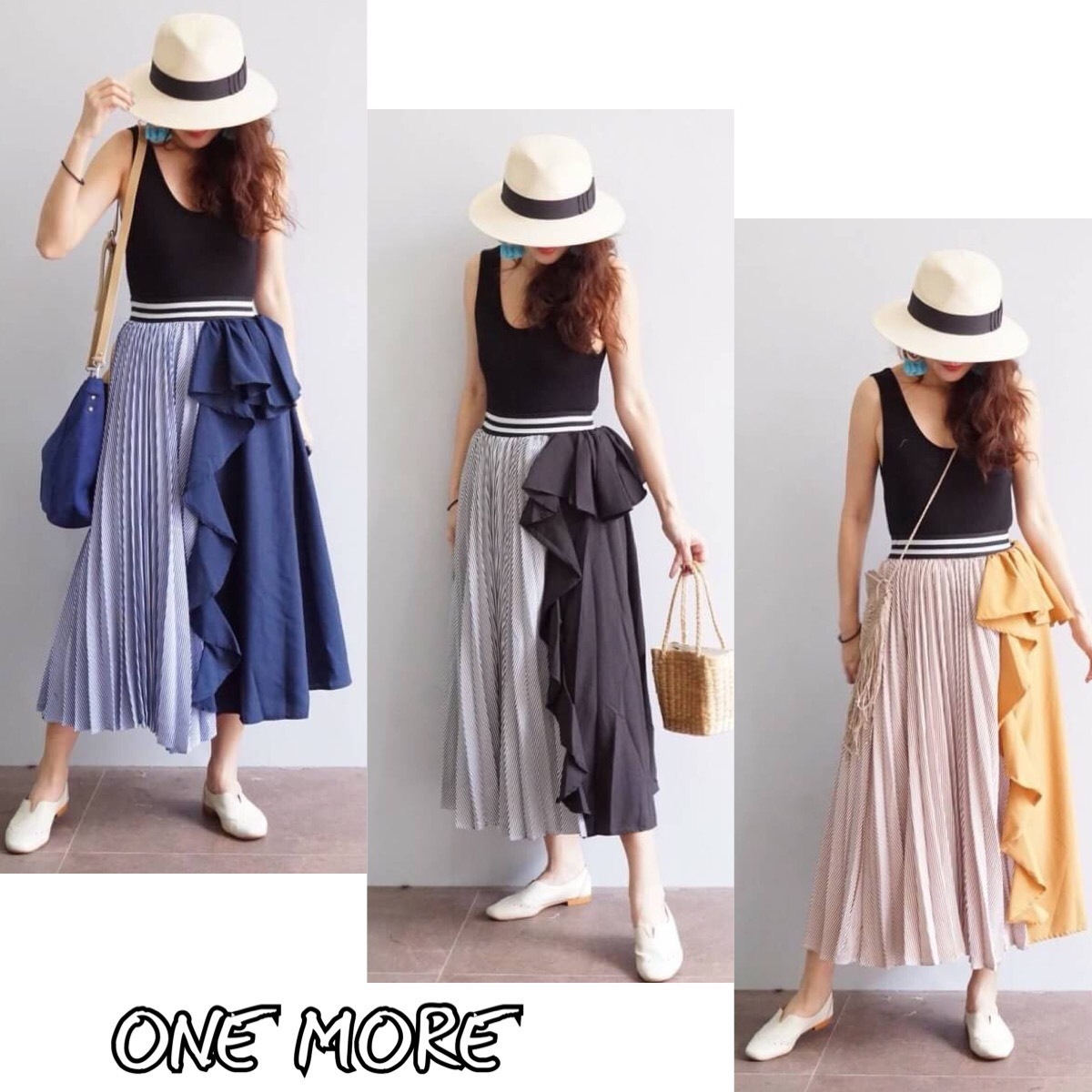 พร้อมส่ง กระโปรงแฟชั่น