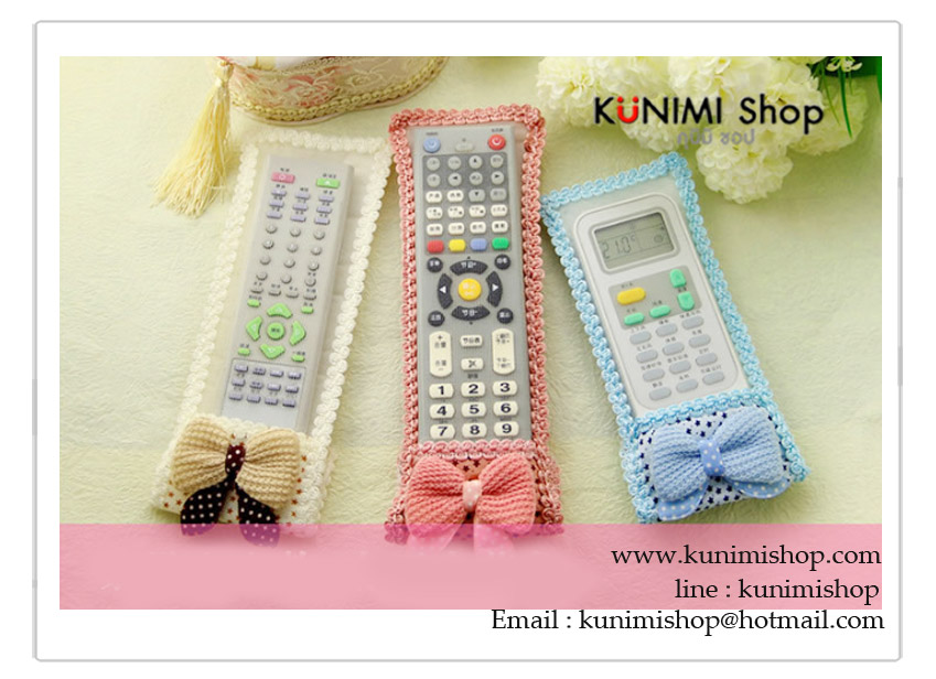  ซองผ้าใส่รีโมทแอร์, รีโมททีวี ลายเรียบร้อย น่ารัก เอาไว้กันรีโมทเปื้อนสิ่งสกปรก และใส่ให้ดูสวยงาม (รุ่นนี้ไม่กันน้ำนะครับ) มี 3 ขนาด ขนาด S : 18 x 8 ซม. ขนาด M : 21 x 8 ซม. ขนาด L : 24 x 8 ซม.