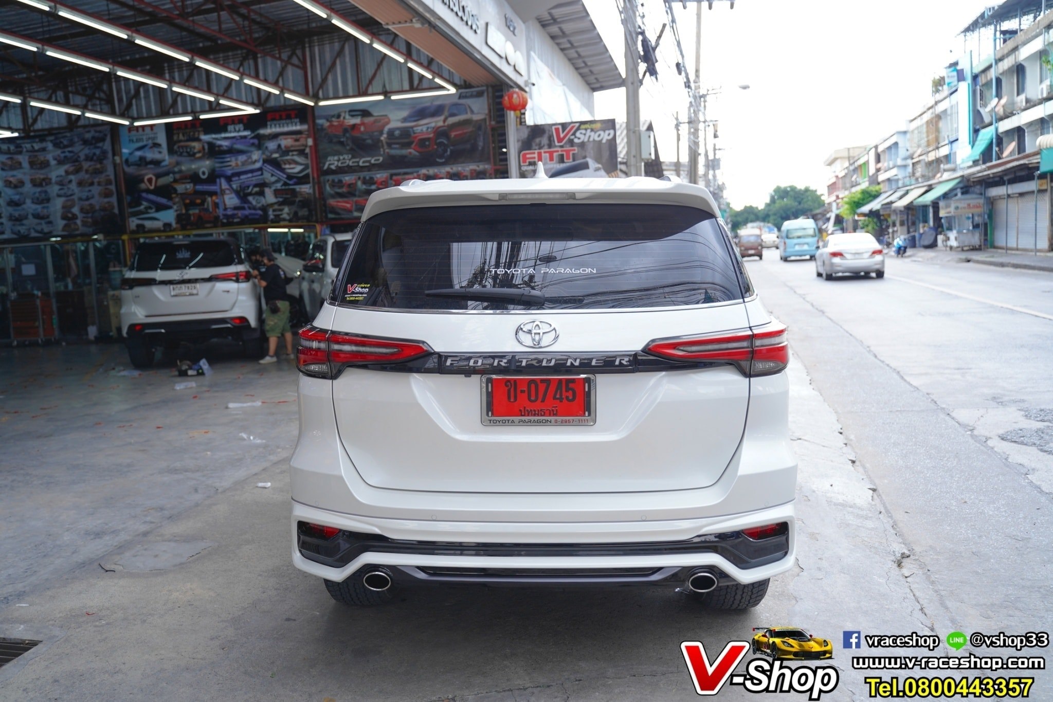 ใหม่ล่าสุด ชุดแต่ง New Fortuner 2020 Fair MC2020 รุ่นFD-4XS (มีท่อ)