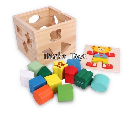 บล็อกหยอดจิ๊กซอว์หมี