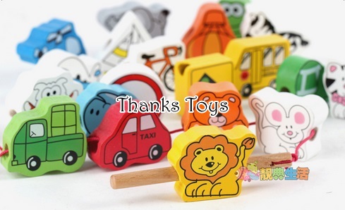 ร้อยเชือกจราจรและสัตว์ 20 ชิ้น