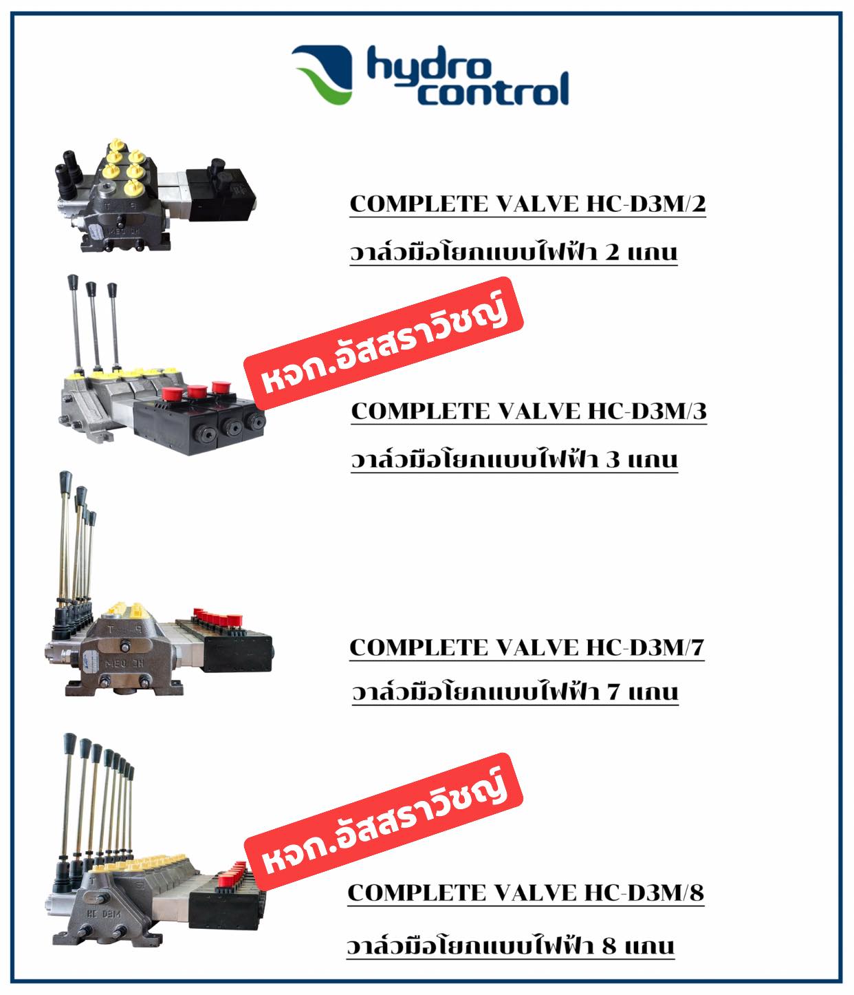 คอนโทรลมือโยกไฟฟ้า ยี่ห้อ HYDRO CONTROL