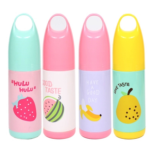กล่องเก็บแปรงสีฟันและยาสีฟัน แบบพกพา ลายผลไม้น่ารัก