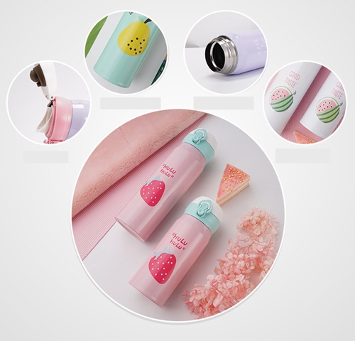 กระบอกน้ำเก็บอุณหภูมิ สามารถใส่ได้ทั้งร้อนและเย็น ขนาด 500 ml.