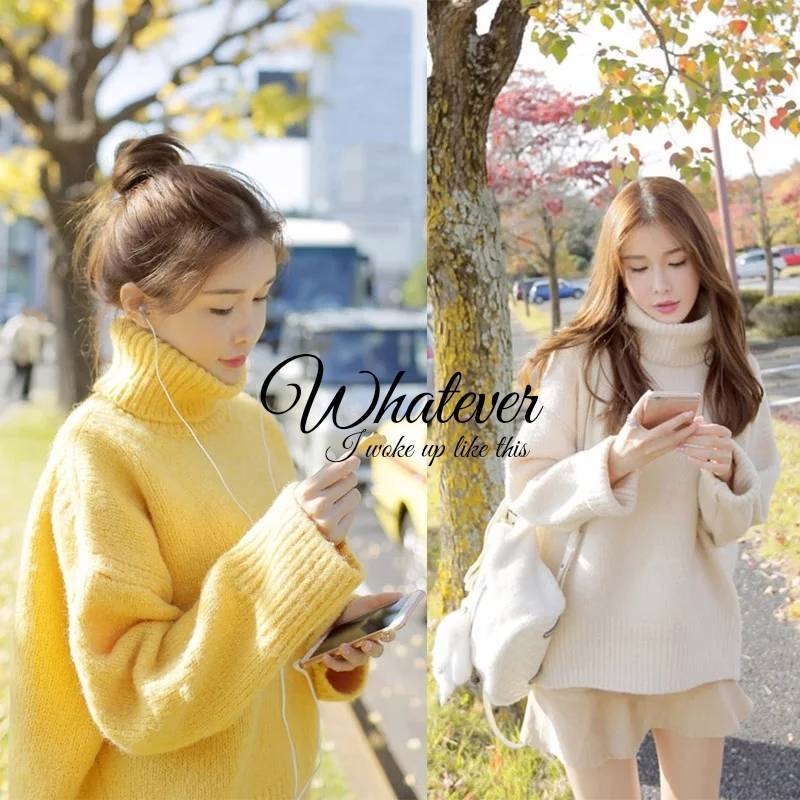 เสื้อเกาหลี พร้อมส่ง เสื้อ เนื้อผ้าไหมพรมทอแน่น