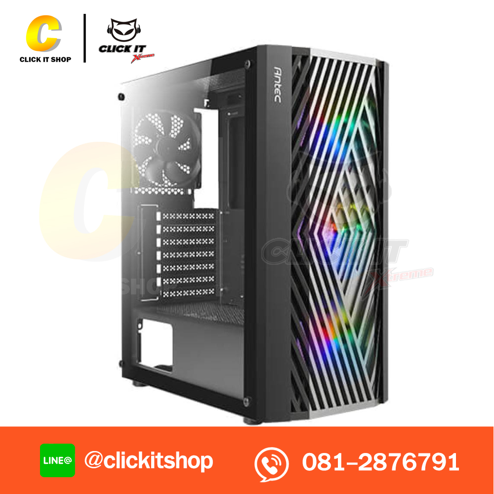 ATX CASE (NP) ANTEC NX291 RGB (BLACK)