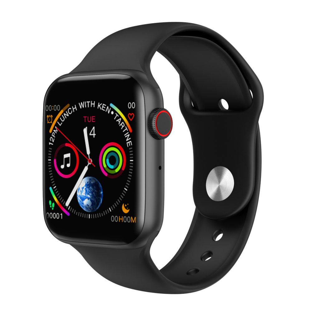 นาฬิกา Smartwatch W34 ตัวเหมือน APPLE IWATCH ECG&PPG สีดำ