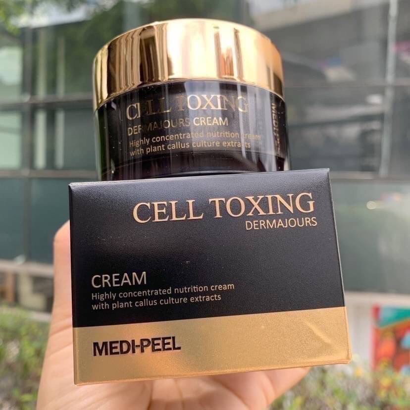 Medipeel Cell Toxing Dermajours Cream 50g Medi Peel ครีมต่อต้านริ้วรอยด้วยสเต็มเซลล์