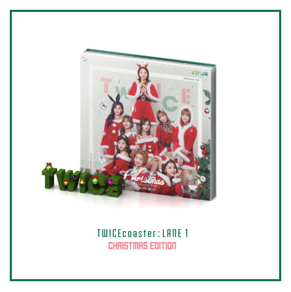 [Pre] Twice : 3rd Mini Album - TWICEcoaster Lane 1 (Chritstmas Edition) +Poster