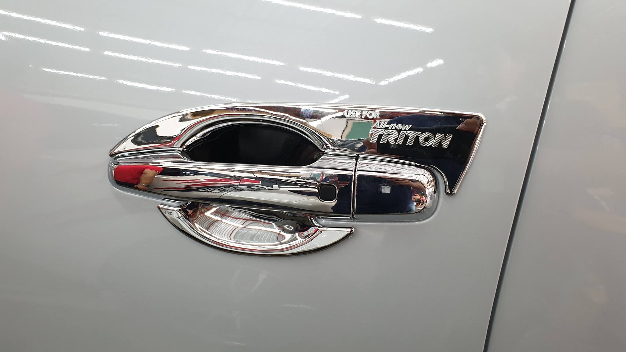 Triton 2019 เบ้ากันรอยโครเมี่ยม 4 ประตู