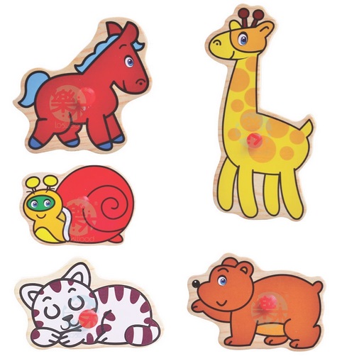 จิ๊กซอว์รูปสัตว์ 10 ชิ้น