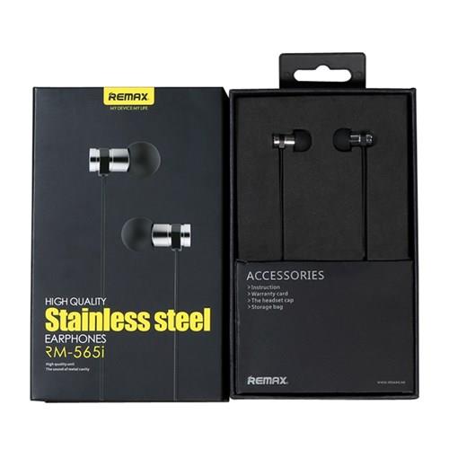 หูฟังแบบ Small Talk เสียงเบส แน่นทุ้ม ตัดเสียงรบกวน ยี่ห้อ ุรุ่น RM-575 สีแดง