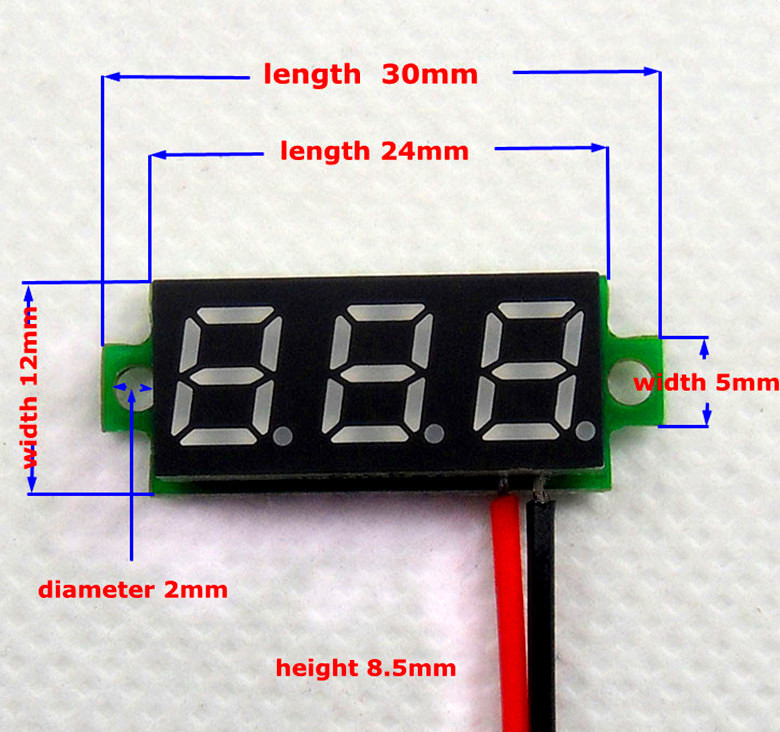 mini digital voltmeter
