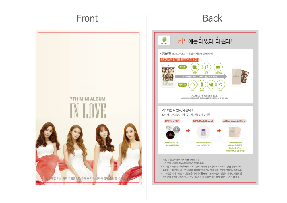 [Pre] Kara : 7th Mini Album - IN LOVE (Kinho Card Album)