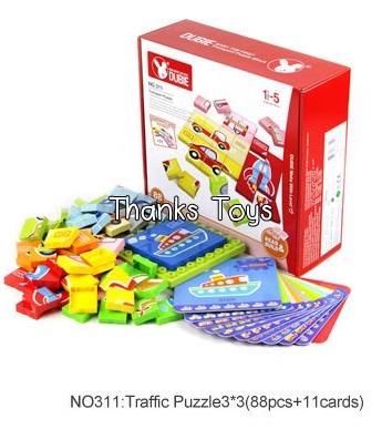 จิ๊กซอว์เลโก้ Traffic Puzzle 90 ชิ้น