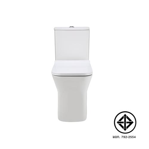โถสุขภัณฑ์แบบชิ้นเดียว HAFELE VOLGA ONE PC TOILET 655MM - VOLGA