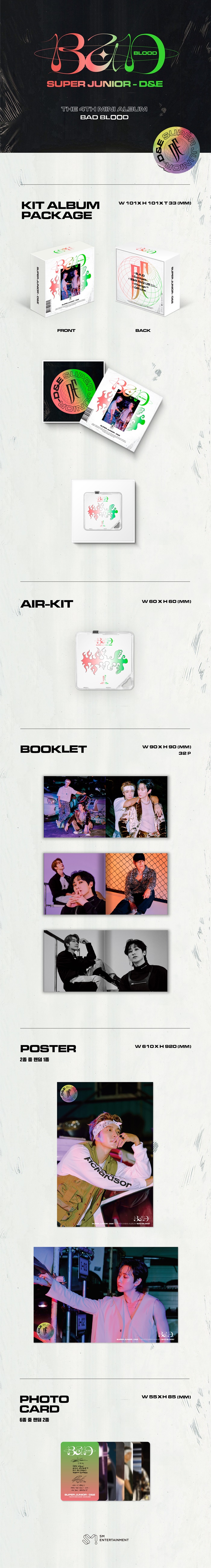 [Pre] Super Junior - Donghae & Eunhyuk : 4th Mini Album - BAD BLOOD (Air-KIT Ver.)