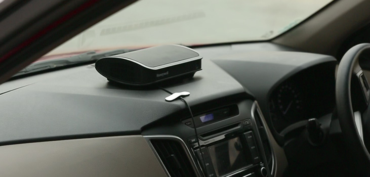 เครื่องฟอกอากาศในรถยนต์ราคาพิเศษ honeywell รุ่น AIR CAR PURIFIER