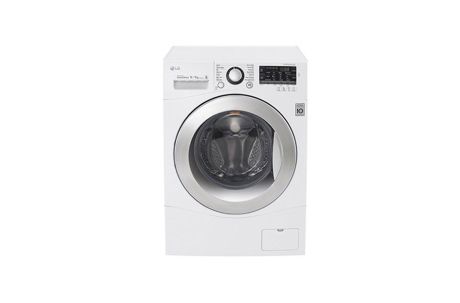 เครื่องซักผ้า LG ฝาหน้า รุ่น F1409DPRW1 (9กก.)