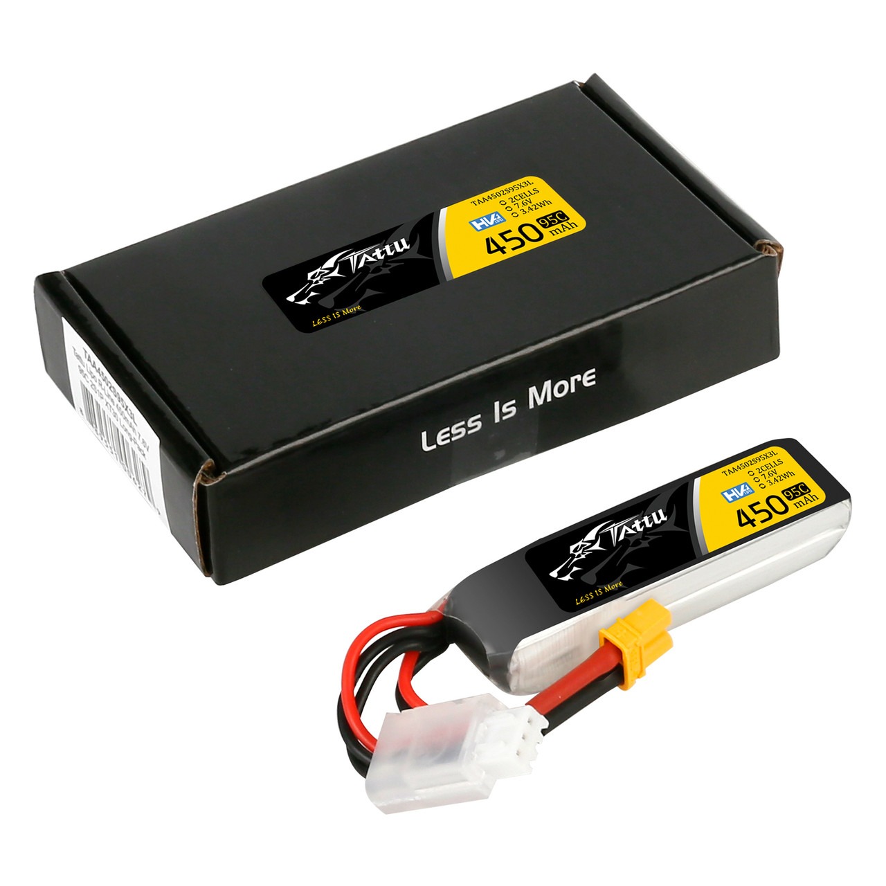 Tattu 7.6V 450mA 95C XT30