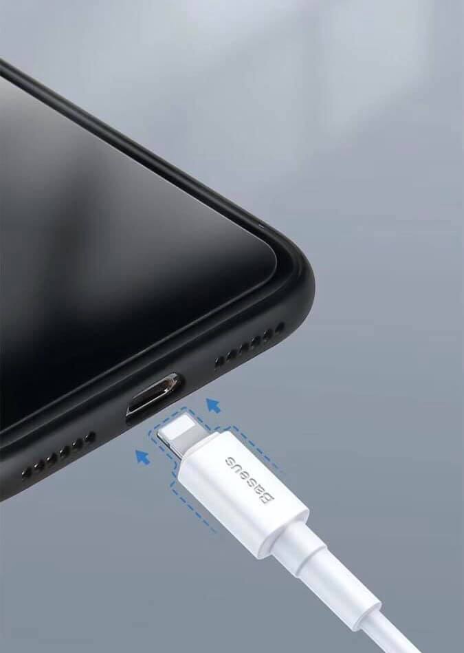 สาย Baseus Mini White Type C to IOS Cable 18W