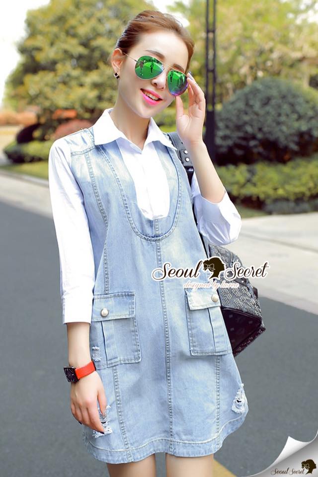 พร้อมส่ง เดรสงาน Mix&Match เก๋ๆ