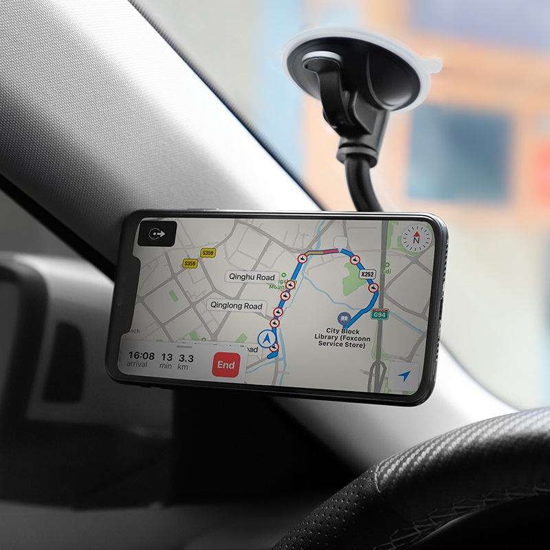 ขาตั้งมือถือในรถแบบแม่เหล็ก Hoco Car holder “CA55 Astute series” for windshield