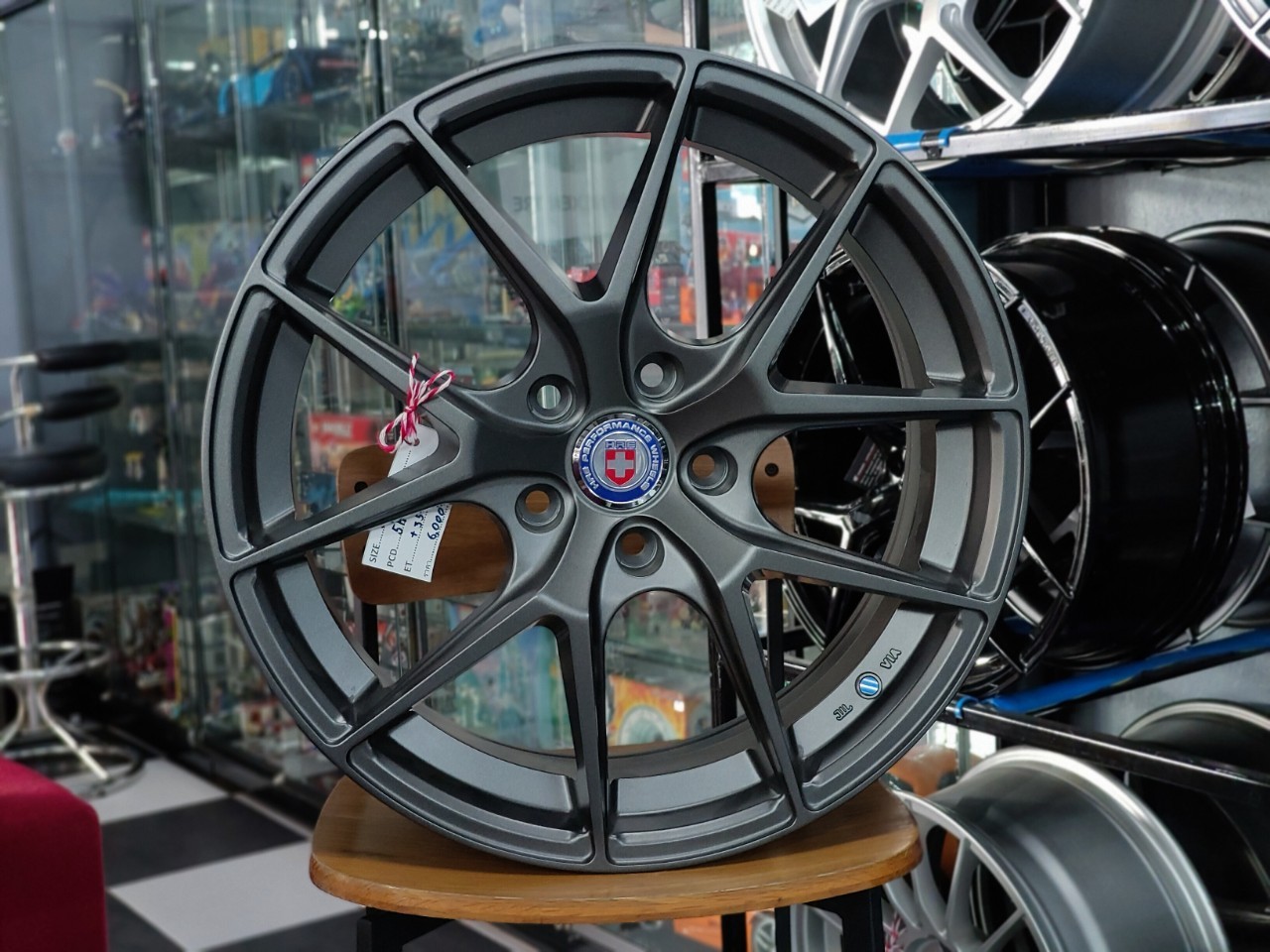 ล้อ SSW S308 ขอบ 18x8.0 5x114.3 ET35 สีGMM *ราคาต่อวง สำเนา