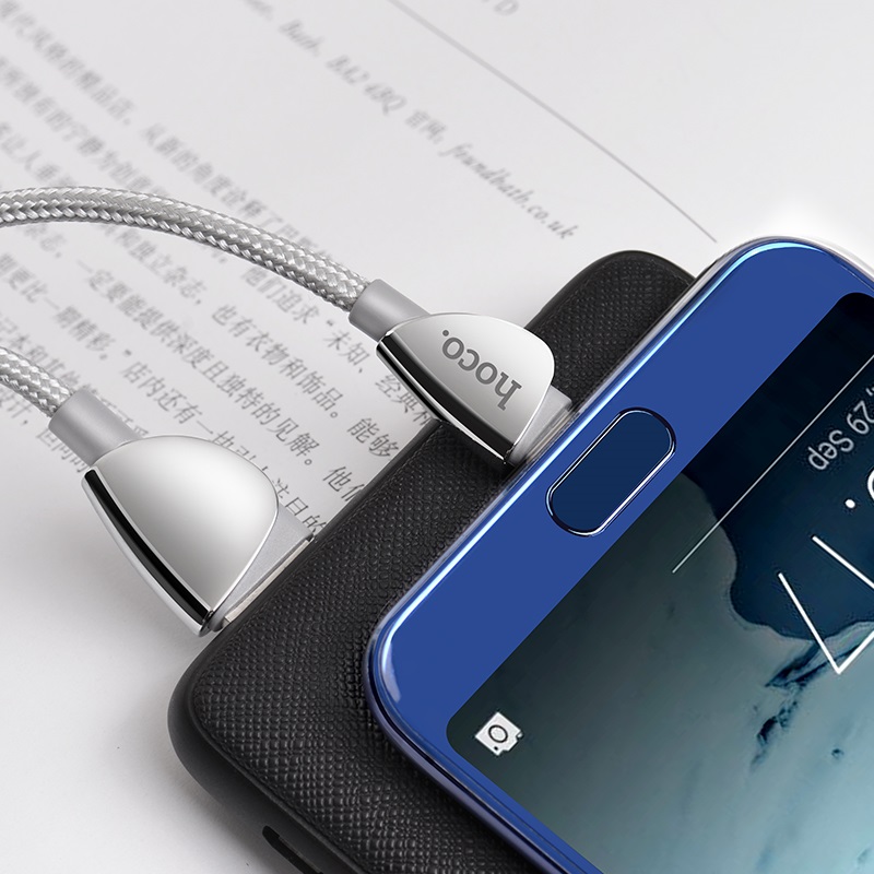 สายชาร์จ Hoco Cable USB to Type-C “U62 Simple” charging data sync