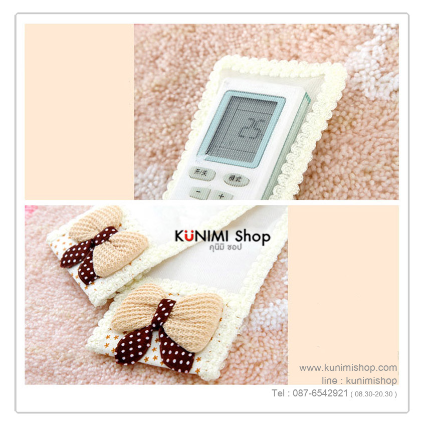  ซองผ้าใส่รีโมทแอร์, รีโมททีวี ลายเรียบร้อย น่ารัก เอาไว้กันรีโมทเปื้อนสิ่งสกปรก และใส่ให้ดูสวยงาม (รุ่นนี้ไม่กันน้ำนะครับ) มี 3 ขนาด ขนาด S : 17.5 x 8 ซม. ขนาด M : 20.5 x 8 ซม. ขนาด L : 23.5 x 8 ซม.